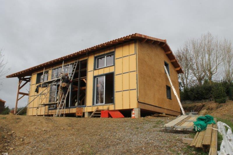 Maison en paille à Parthenay (79)